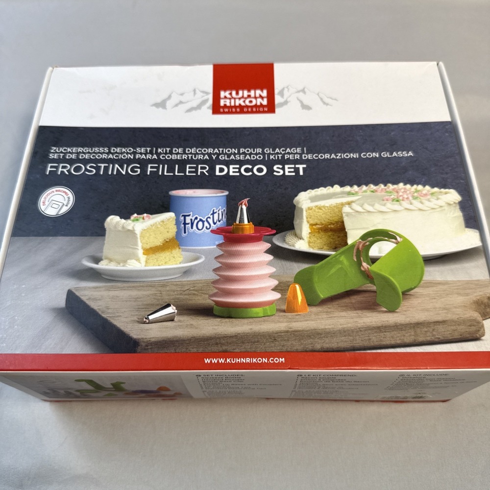 Kuhn Rikon Frosting Filler Deco Set NEW
